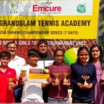 Double crown for Gupte at the MSLTA Grand Slam Tennis Academy Championship series U-12 National Ranking Tennis Tournament