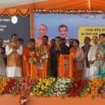 Nitin Gadkari lays foundation stone and inaugurates 232 km of National Highways of Rs.4160 Crore in Uttar Pradesh.