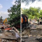 पुणे: शिवाजीनगर और खड़की में रेलवे भूमि पर अवैध अतिक्रमण को हटाया गया